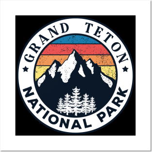 Grand Teton national park Posters and Art